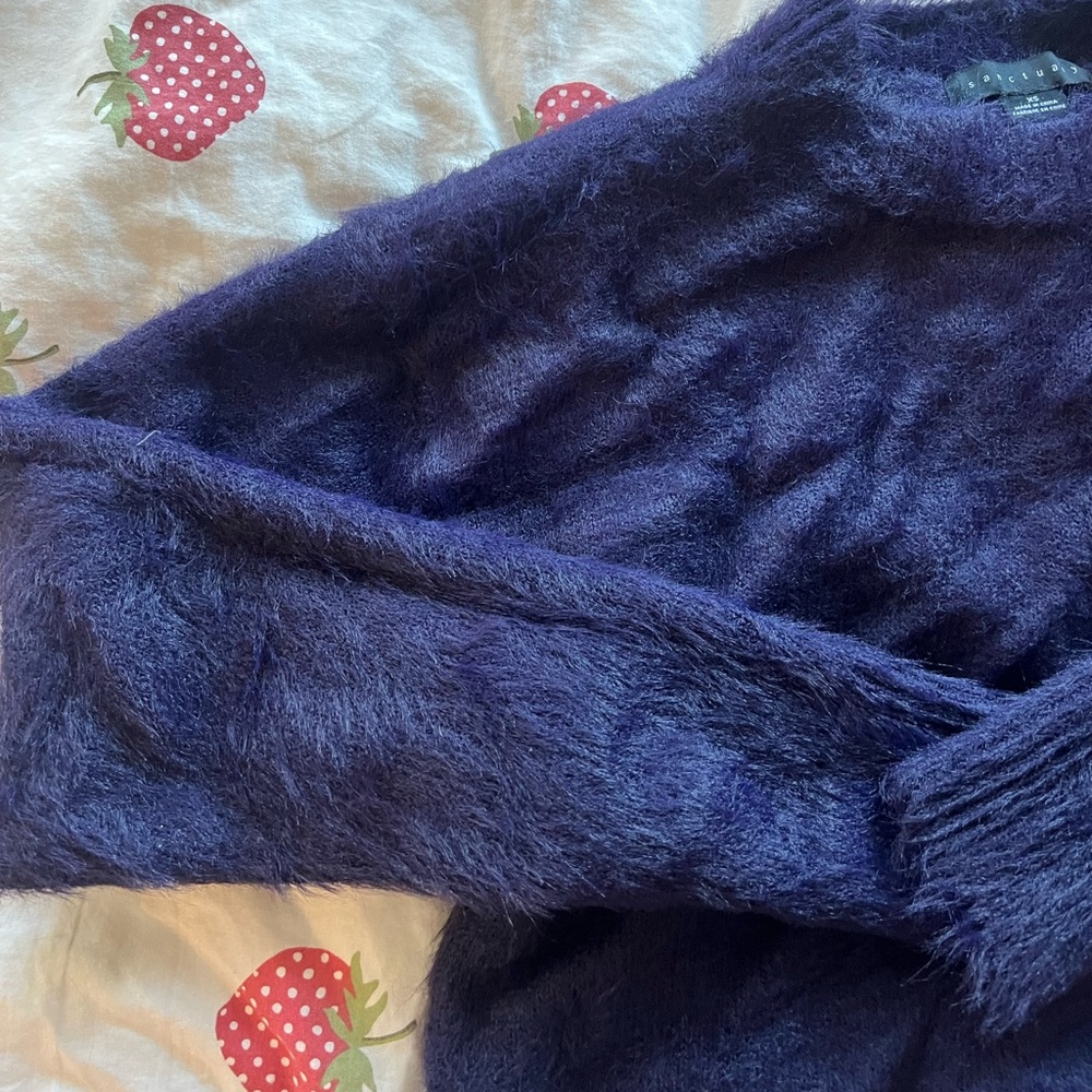 sanctuary furry sweater